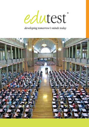 edutest brochure cover